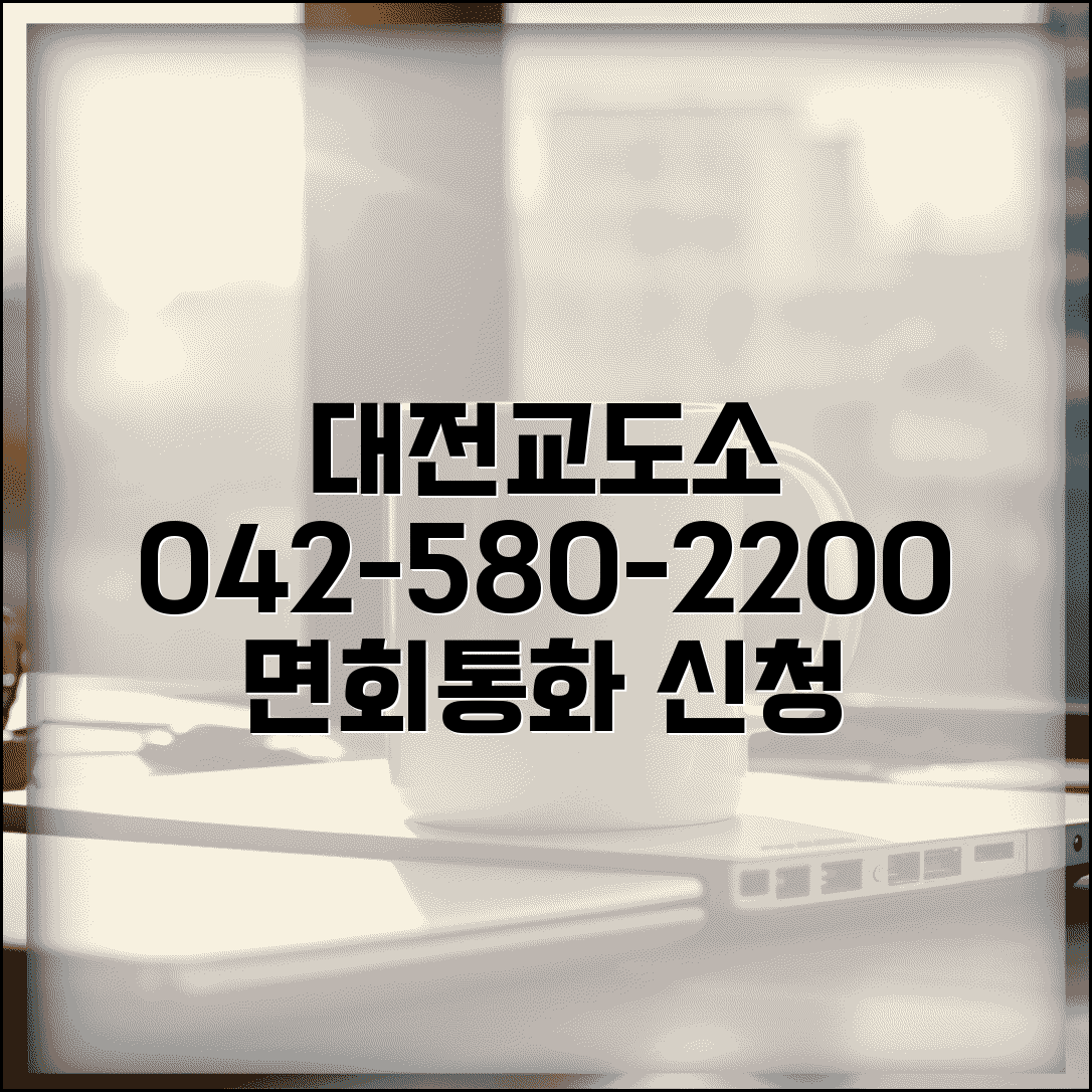 대전교도소 전화번호 042-580-2200 | 수용자 면회 신청부터 전화통화 등록까지 대전 지역 교정시설
