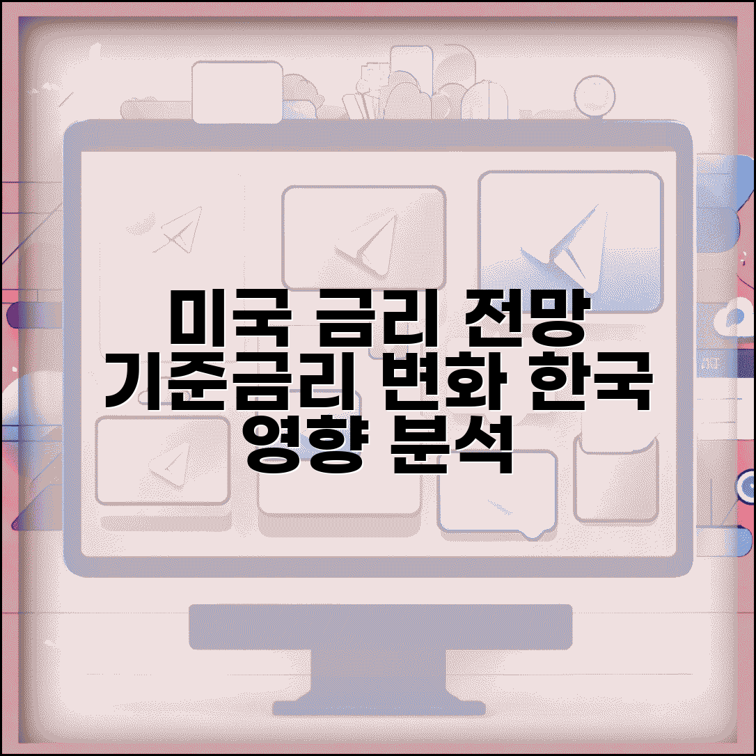 미국 금리 전망 | 미국 기준금리 변화 전망과 한국 영향