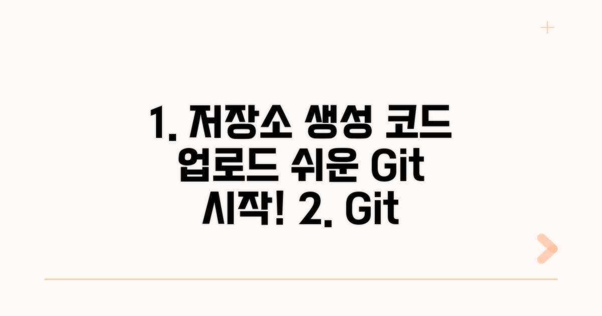 저장소 만들고 코드 올리기
