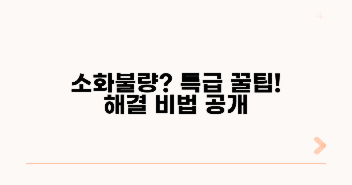 소화불량 개선 꿀팁 모음