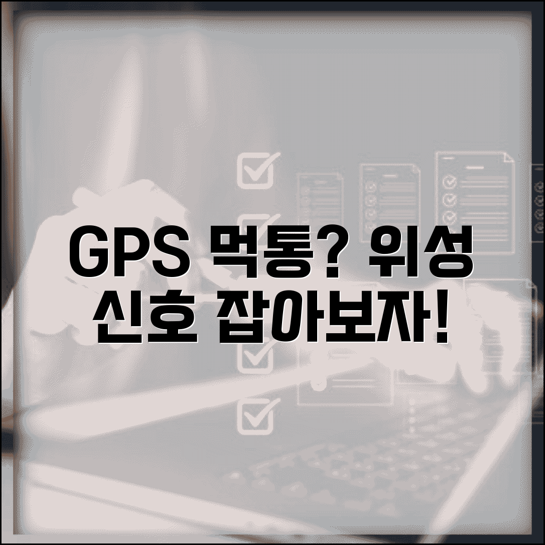 네비게이션 GPS 수신 안됨 | 내비게이션 위성 신호 약함