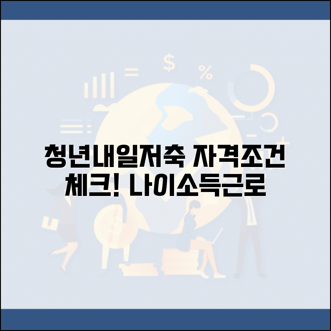 청년내일저축계좌 자격조건 셀프 체크리스트 | 소득·나이·근로 기준 확인하기