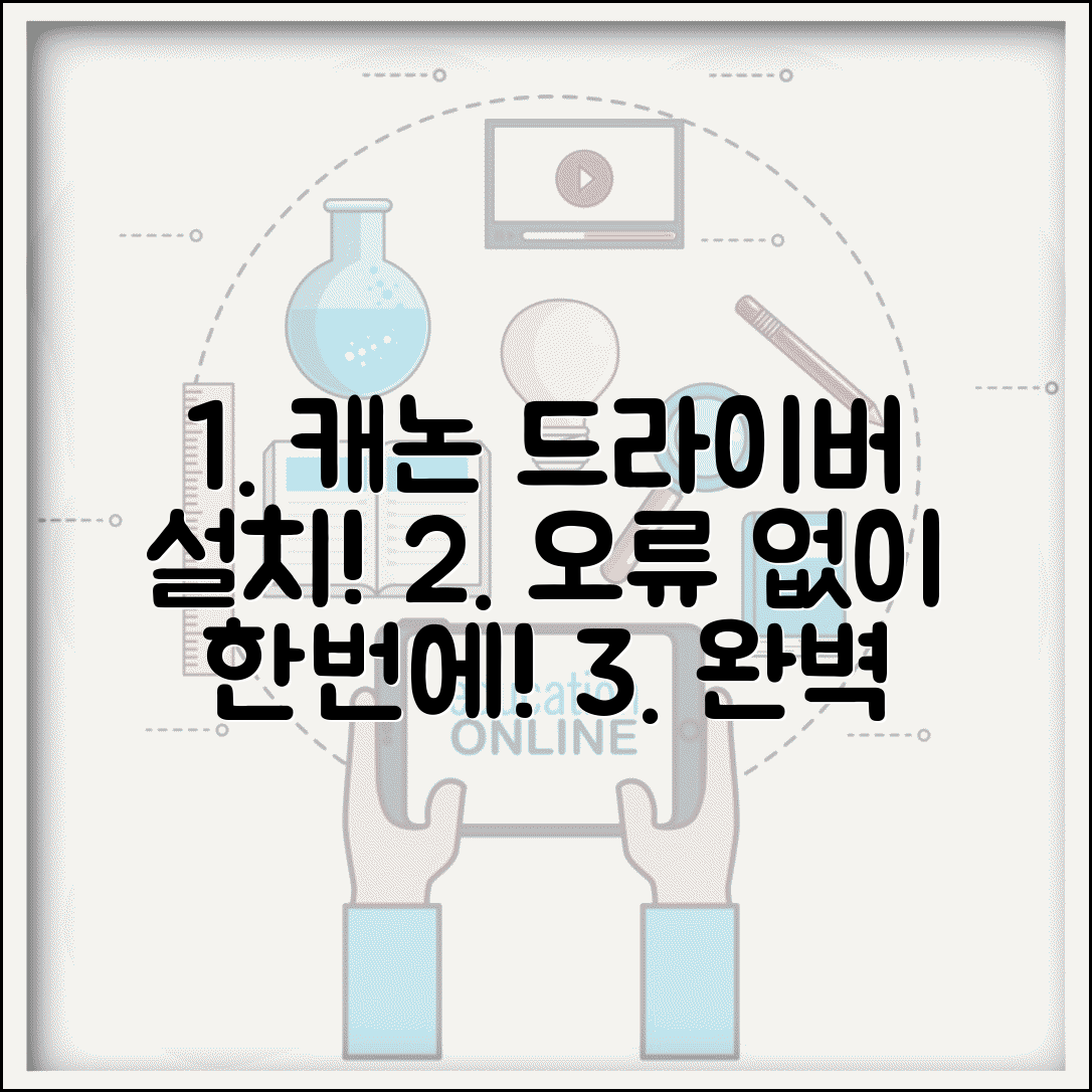 캐논 프린터 드라이버 다운로드 단계별 안내 | 시스템별 설치 가이드 | 오류 해결 팁