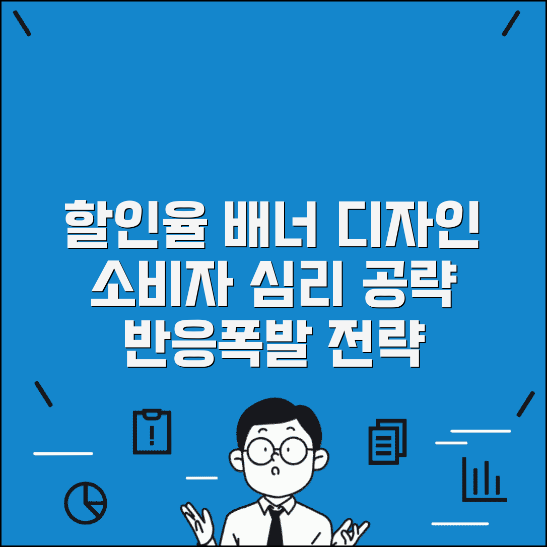 할인율 배너 디자인 전략 | 소비자 심리 자극하는 효과적 표현법