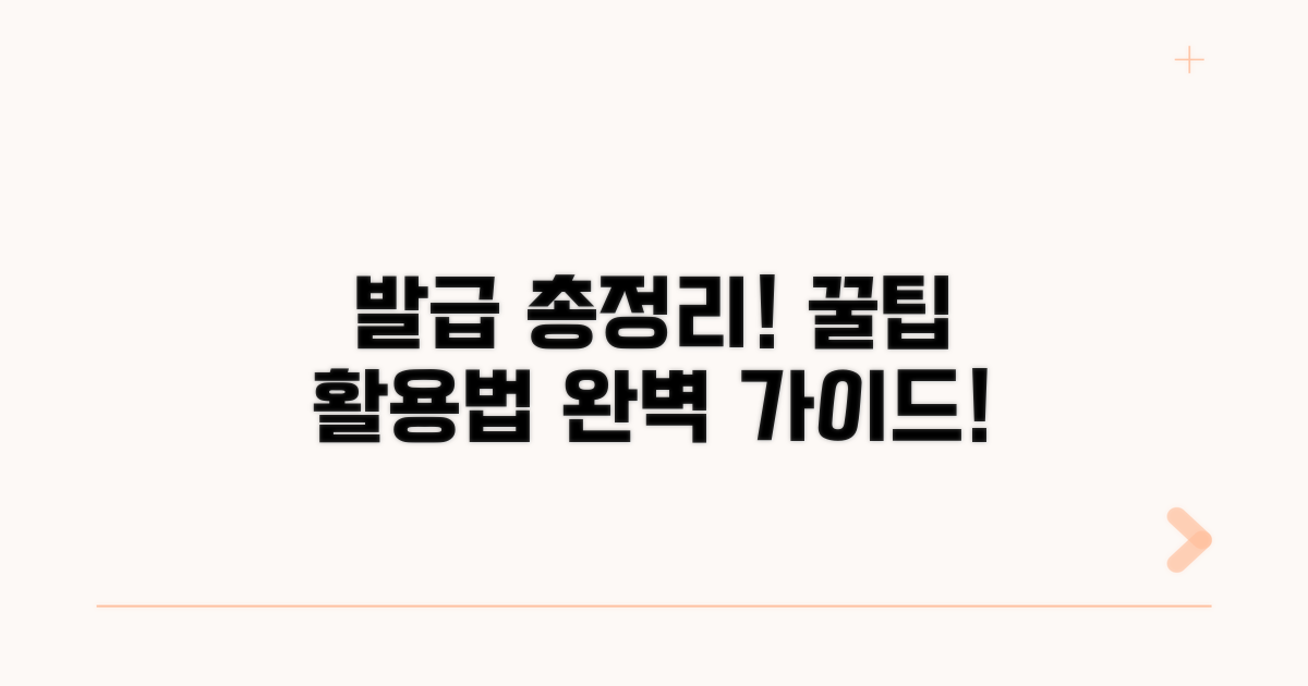 완벽 발급 총정리 및 활용법