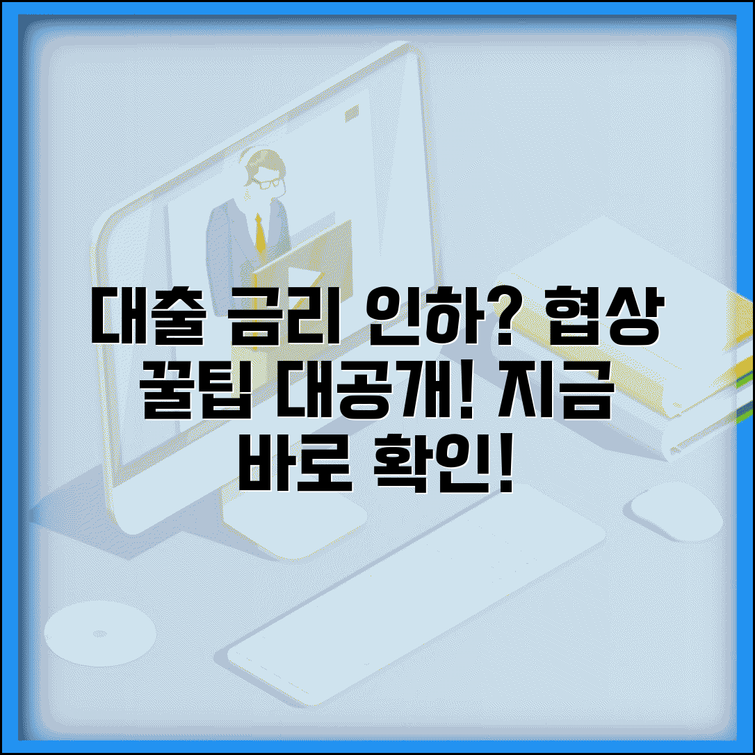 대출 금리 협상하는 방법 있나요 | 대출금리 | 협상방법 | 인하요청