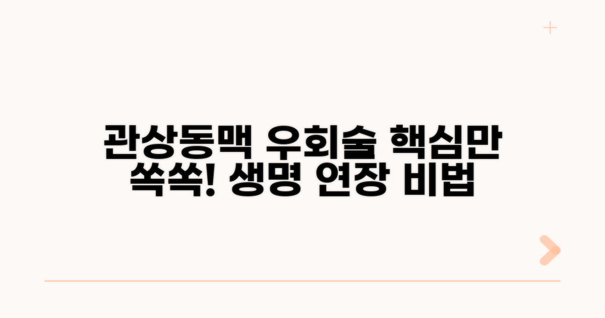 관상동맥 우회술, 핵심 정보 확인